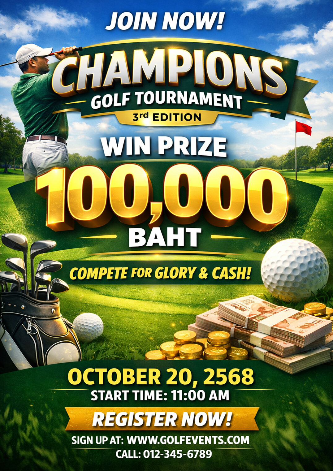 การแข่งขันกอล์ฟรายการ CHAMPIONS ครั้งที่ 3